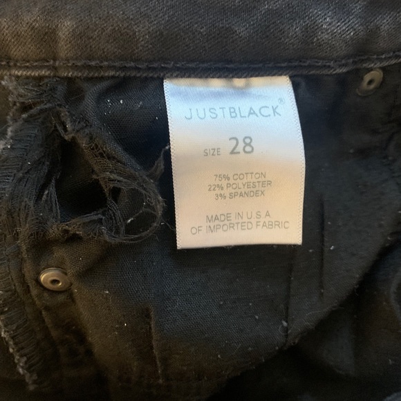 Just Black high rise black stretch skinny jeans - Picture 6 of 6